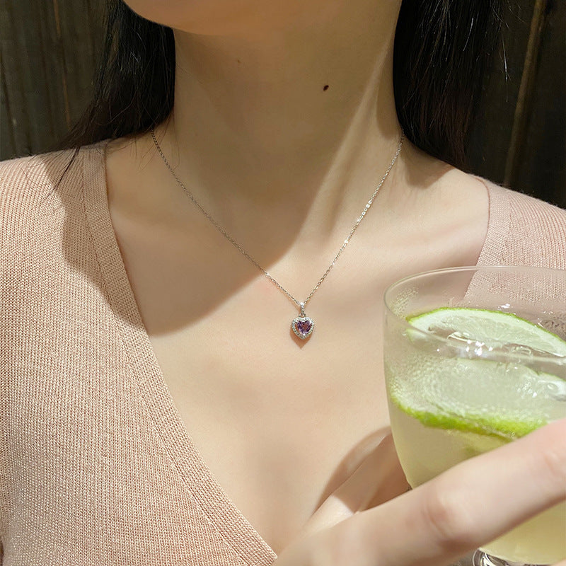 Naturally Coloured Gem Necklace
