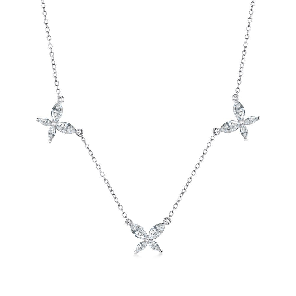 Silver Butterfly Necklace