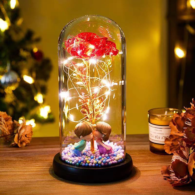 Eternal Rose Lamp Decoration