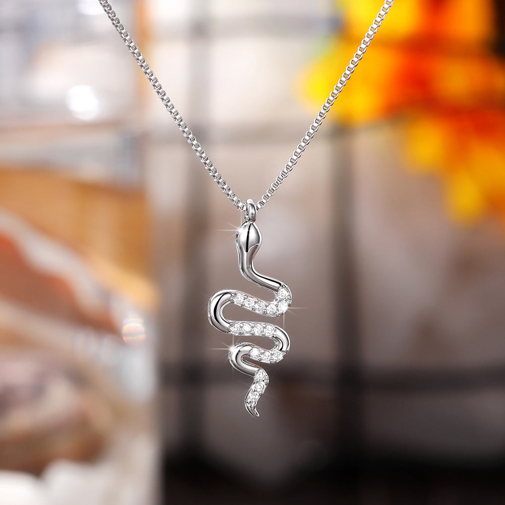 Snake Pendant Necklace