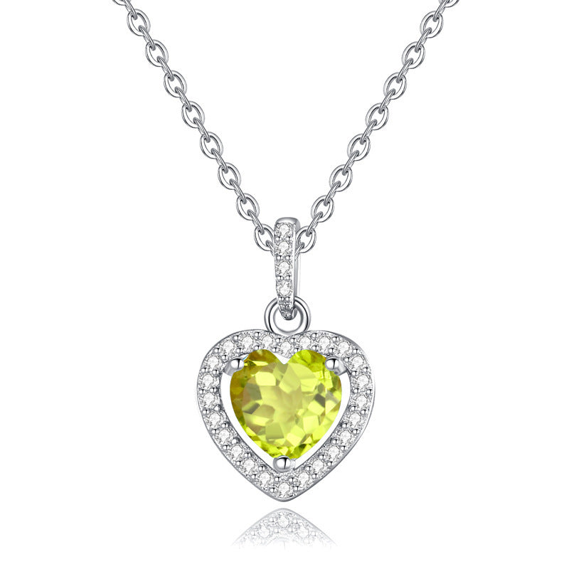 Naturally Coloured Gem Necklace