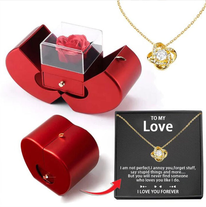 Eternal Rose Necklace