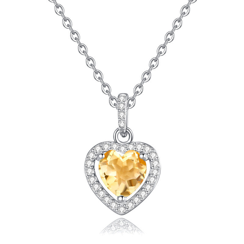 Naturally Coloured Gem Necklace